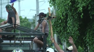 Demonstrators head to Masaya in support of anti-government protests