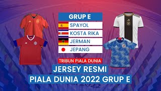 Inilah Jersey Resmi Spayol, Kostarika, Jerman dan Jepang di Piala Dunia 2022