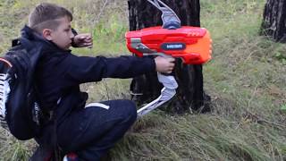 Нёрф БИТВА на Русском:Сбежавший Агент...NERF :Rogue Agent