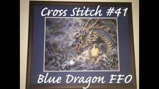 Cross Stitch #41 - Blue Dragon FFO