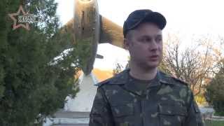 Крым: поднятие флага России на в/ч 4519 г. Евпатории