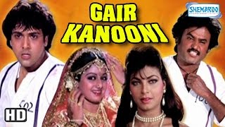 Gair Kaanooni {HD} - Govinda - Sridevi - Rajinikanth - 80's Hit Movie