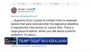 Trump Masih "Ogah" Akui Kekalahan