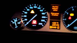 How to reset MB B200 (2007) run flat indicator.