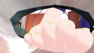 MMD Shrunk in Mikus room 2 : Mikus sister Nikki