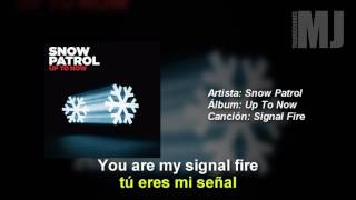 Letra Traducida Signal Fire de Snow Patrol