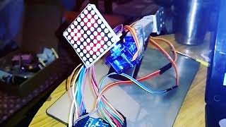 The Smiling Robot | Arduino UNO | Servo and Dot Matrix