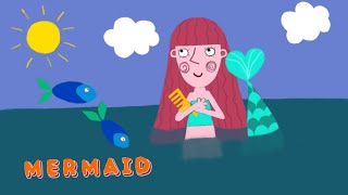 как нарисовать русалку Океану из Бена и Холли? #Бенихолли #How to draw Oceana mermaid?