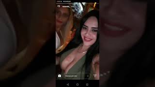 Naz Mila Club te öyle şeyler yaptı ki Memeleri öptürdü. Kudurdu