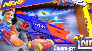 Nerf Nitro CARS / НЕРФ НИТРО МАШИНКИ БРОС ШОУ Nerf Longshot Smash 8+