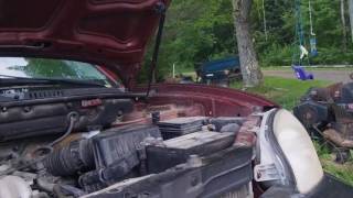 Hyundai Santa Fe Starter replacement  2.7 v6