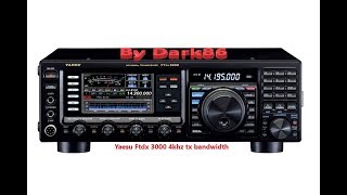 Yaesu Ftdx 3000 4khz tx bandwidth
