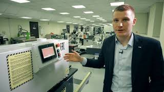 Кромкооблицовочный станок OSTERMANN 6TF. Видео работы станка