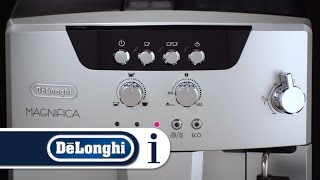 How to find out what the alarm lights mean on your De'Longhi ESAM 04.110.S or ESAM 04.110.B