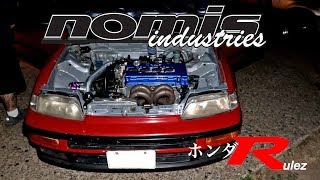 AWD CRX Gets COIL ON PLUGS | HondaRulez | Nomis Industries