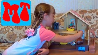 Дом для игрушек, играем со зверятами #126