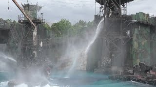 超貴重だった USJ 新ウォーターワールド / ユニバーサル・スタジオ・ジャパン UNIVERSAL STUDIOS JAPAN NEW WATER WORLD 2019.6.8 9:50