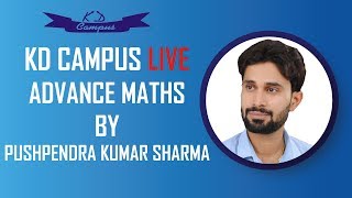 KD LIVE | PUSHPENDRA KUMAR SHARMA | DEMO CLASS | REGISTER NOW