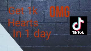 Get free tiktok hearts❤||100% working Trick