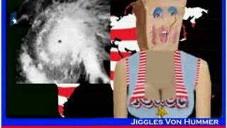 Jiggles Von Hummer does the weather