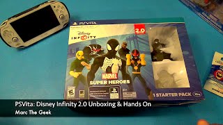 PSVita: Disney Infinity 2.0 Unboxing & First Hands On