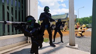 Death Trooper Village Assault -  Halo VS Star Wars VS Warhammer 40K Ep - 21
