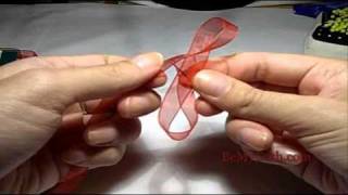 Pretty Ribbon Rose Tutorial