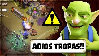 CÓMO PERDER TODAS tus TROPAS en 5 SEGUNDOS | Los ATAQUES MÁS NOOBS de Clash of Clans #5