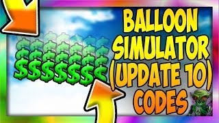 *7* NEW CODES ([❄️CODE: ICEDOMINUS ❄️] ? Balloon Simulator UPDATE 10 CODES) Roblox