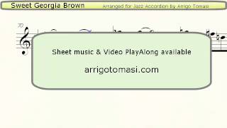 Sweet Georgia Brown - Jazz Accordion Sheet Music