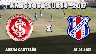 AMISTOSO SUB 14 2017 - INTER X ESTAÇÃO - 27.07.2017