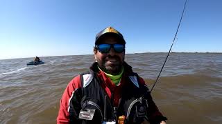 Pesca en kayak en La Balandra