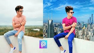 Photo editing is picsart || background change in picsart || photo Editing in Android mobile