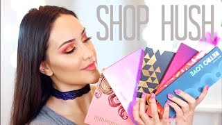 MAKEUP HAUL: Eyeshadow and HIGH END DUPE Palettes | ShopHush | Julie G