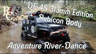 RC Crawler 1/10 DF-4S 313mm Edition Rubicon Body Adventure River Dance