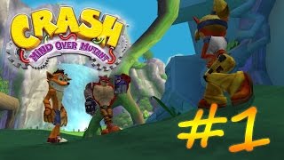 Прохождение Crash: Mind over Mutant (PS2) #1 - Ищем части мощнотрона