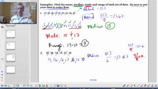 Measures of Central Tendency