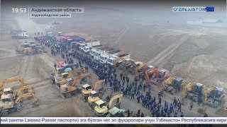 Начато строительство 34 многоэтажных домов в Андижане