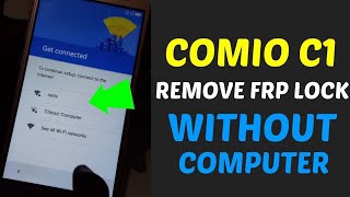 How to Bypass Comio C1 FRP New update Trick all comio and android phone  by RTT