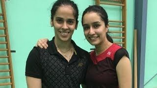 Saina Nehwal trains Shraddha Kapoor for upcoming biopic