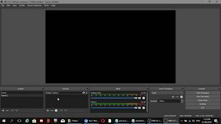 how to fix obs black screen laptop (baby step)