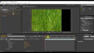 Adobe After Effect: crop видео с нужной стороны.