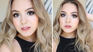 Black Smoked Out Eyes & Highlighted Skin