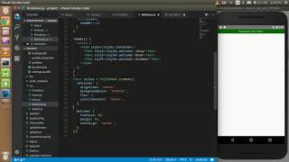 React-native tutorial #18 tab navigation tutorial