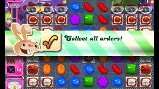 Candy Crush Saga Level 1519 walkthrough (no boosters)