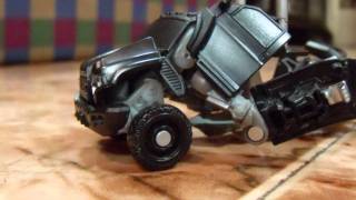 Transformers Dotm Cyberverse Ironhide stop motion