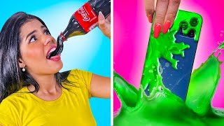 UNA BROMA CON SLIME A MIS AMIGOS CADA 5 MINUTOS !!
