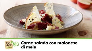 Carne salada con maionese di mele Verso Natura Bio Conad | Ricette