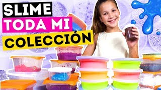 TODA MI COLECCIÓN DE SLIME ? DANIELA GOLUBEVA
