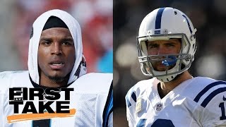 Andrew Luck Or Cam Newton? Take Your Pick | First Take | May 12, 2017